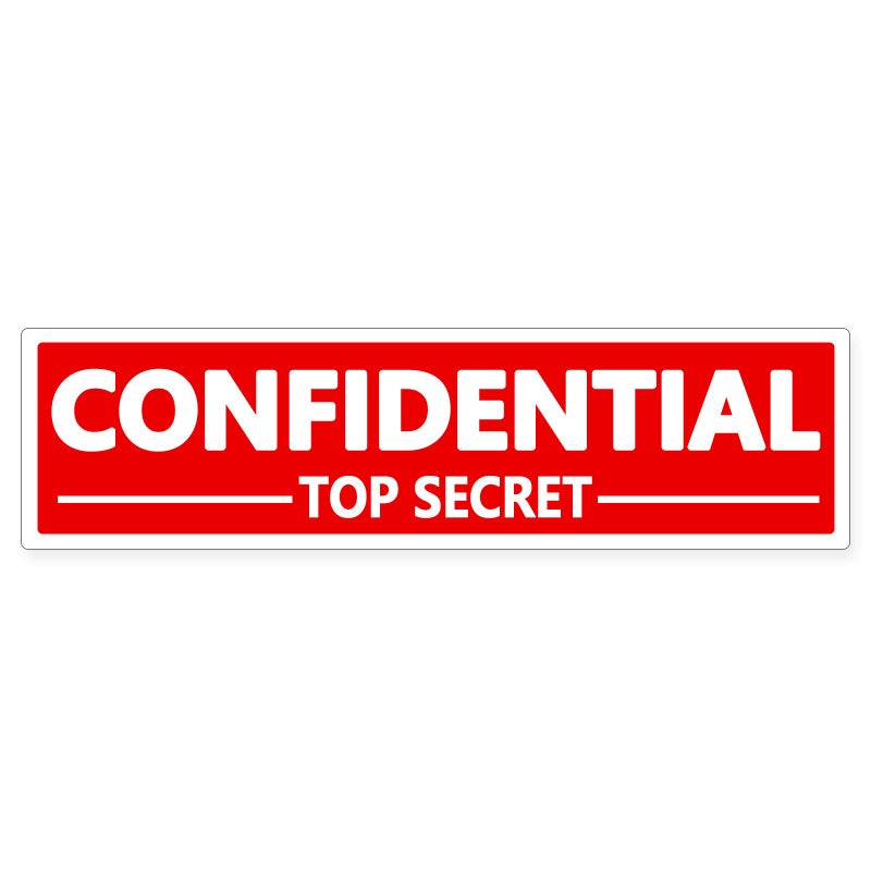 Top label Confidential Stickers,File Handling Instructions Stickers Labels,4x1 Inch,500 Pcs Per Pack - Image 5